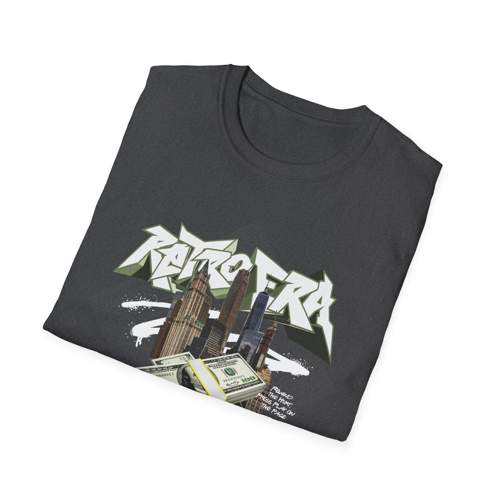 Cityscape Graphic Unisex T-Shirt, Urban Style Tee, Streetwear Top.